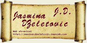 Jasmina DŽeletović vizit kartica